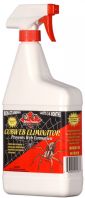 Dr. T's CobWeb Eliminator is shown in a Quart/32oz bottle very effective in getting rid of cob webs and keeping them away!